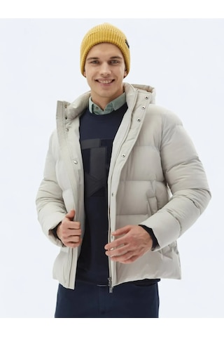 Kip Taş Regular Fit Casual Dokuma Mont Taş