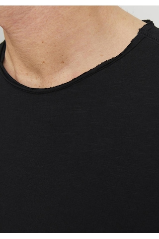 Jack & Jones Jjebasher Tee O-Neck Ss Noos Erkek Siyah Tişört Siyah