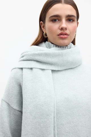 Yumuşak Atkı Mavi Mavi