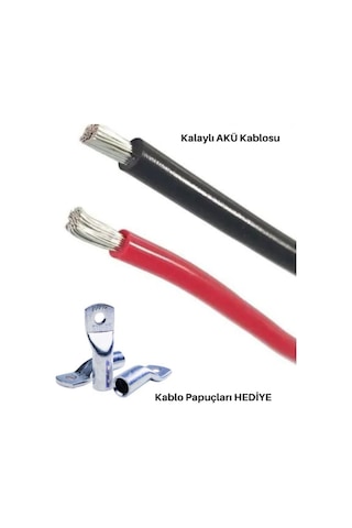 1X16Mm Marin Akü Kablosu - Kalaylı Tekne Yat Karavan Akü Kablosu