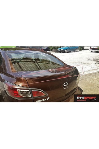 Mazda 3 Spoyler Fiberglass Boyasız