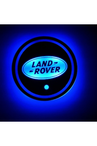 Padalink Araç İçi Dekorasyon Işıklı Bardak Altlığı - Land Rover Range Rover İçin Özel Tasarım 66mm