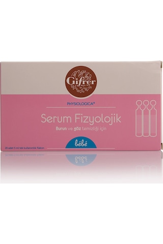 Gifrer 20'li Serum Fizyolojik Damla 5 Ml