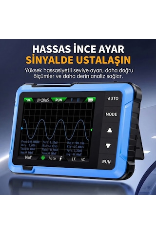 Fnırsı Dso-510 Mini El Tipi Dijital Osiloskop + Sinyal Jenaratörü