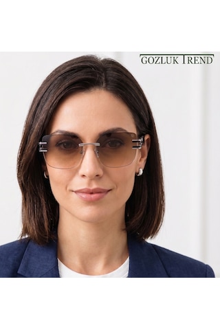 Ena Kadın Güneş Gözlüğü En-s251017 01 60-18-145 Açık Gri