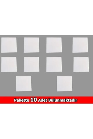Çift Taraflı Köpük Bant Beyaz 10 Lu Paket