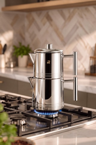 Karaca Powersteel 316+ Imperium Midi Çaydanlık Takımı 1,1l & 1,6l Inox
