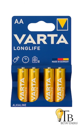 Varta Longlıfe Aa Pil Özellikleri Varta Longlıfe Aa Pil Özellikleri