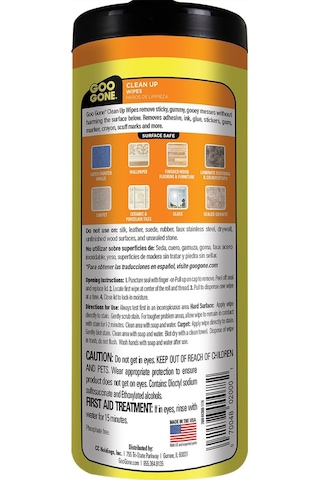 Goo Gone Original Yapışkan Ve Kalıntı Temizleyici Mendil 24 Adet