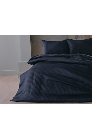 Saten Artline Nevresim Takımı Çift King Size - Siyah