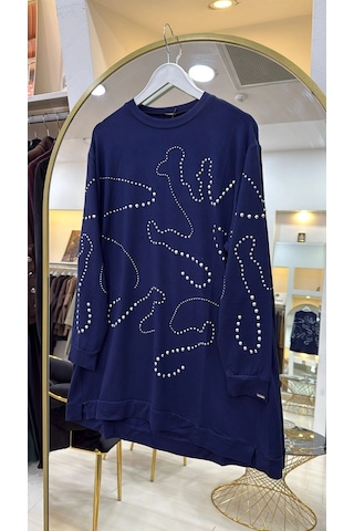 İnvee Tunik 7226 Lacivert Siyah