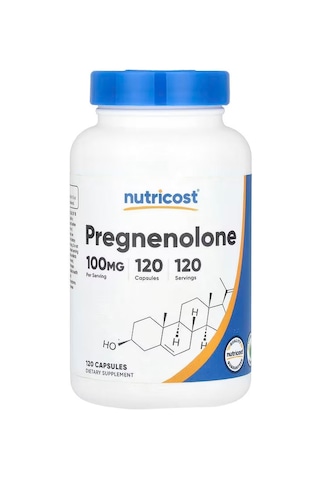 Nutricost Pregnenolone Brain & Cognitive 100 Mg 120 Capsules