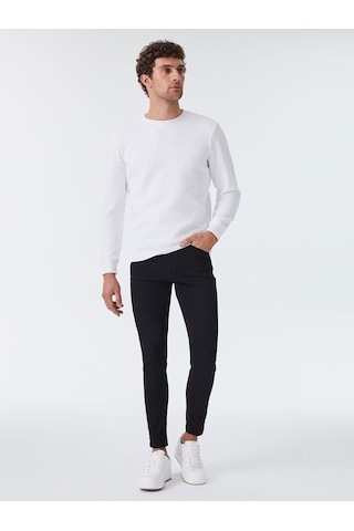 LOFT Regular Fit Erkek Sweatshirt Lf2025441 Q1.v1 Beyaz