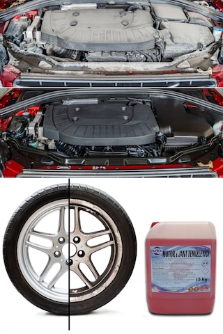 Torpido Parlatıcı Süt Ve Motor Jant Temizleyici 2'li Set - 5kg