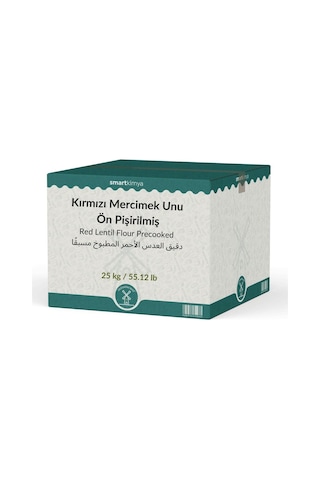 Ön Pişirilmiş Kırmızı Mercimek Unu 25 Kg