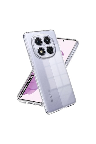 Xiaomi Redmi Note 14 Pro 5g Uyumlu Kılıf Şeffaf Kamera Korumalı Esnek Silikon Telefon Kılıfı Kapak