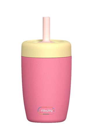 Sipnjoy - Strawbuddy Tumbler 360 Ml - Pembe