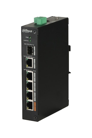 Dahua PFS3106 4ET 60 V2 4FE POE Port 4xPoe 60 W 1GE Uplink 1XSF Swich