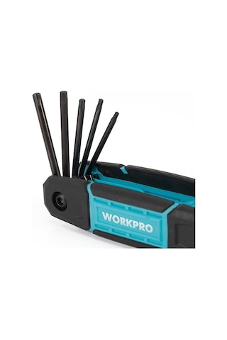 Workpro Wp222030 8 Parça Cr-v Çakı Tipi Torx Profesyonel Allen Anahtar Takımı Fr Wp222030