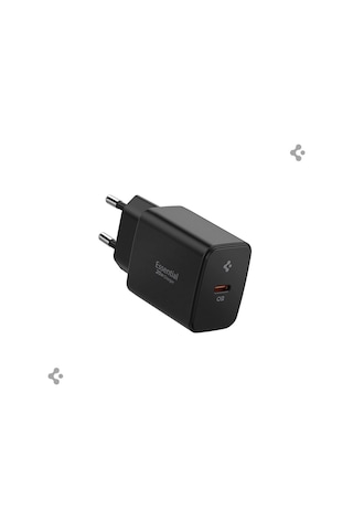 Spigen 20w Usb-c Mini Hızlı Şarj Aleti Samsung Uyumlu Pps / Şarj Isısını Düşürür Gan Destekli Akım Korumalı Güç Adaptörü
