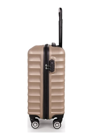 Polo&Sky Petek Model Gold Renk Kabin Boy Valiz Bavul Altın