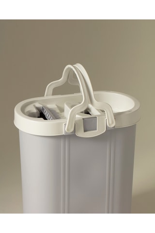 Madame Coco Verly 3 Bölmeli Tablet Mop Seti Gri