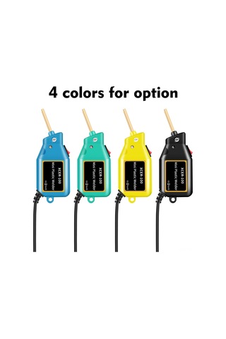 Yifomall Mavi Amerikan Standartı Taşınabilir Plastik Kaynak Makinesi - Araba Tampon Tamiri İçin Dört Tip Nakış Düz/kenar/iç Köşe/dalga + Alet Kutusu