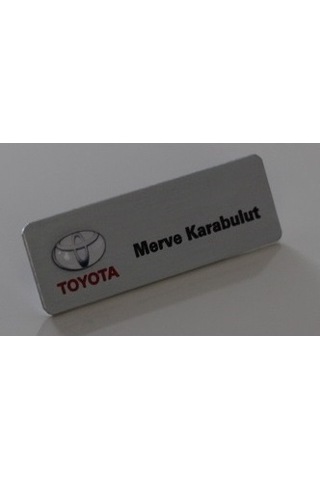 Mıknatıslı Yakalık Isimlik Arkası, Manyetik Rozet Tutucu