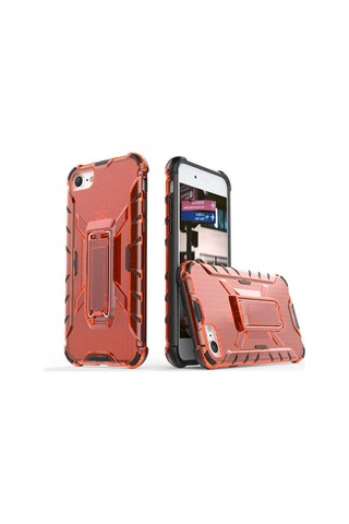 Apple Uyumlu iPhone 7 Kılıf Zore Klik Silikon Kırmızı