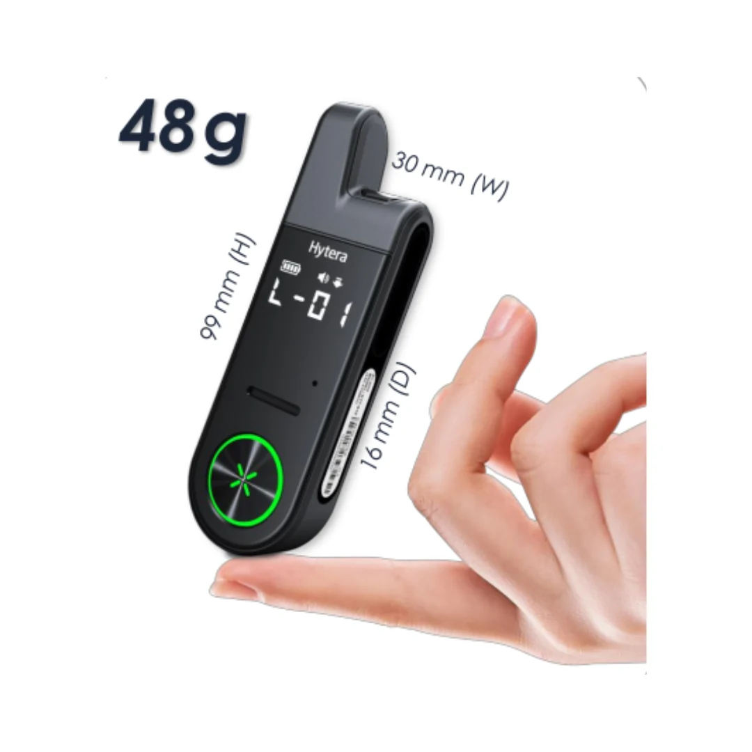 Hytera S1-mini Lisanssız El Telsizi Pmr + Kulaklık