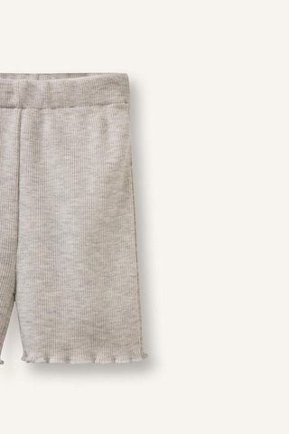 Defacto Bıker Fitilli Kaşkorse Şort Kız Bebek H5031a526smgr421 Gri-gr421