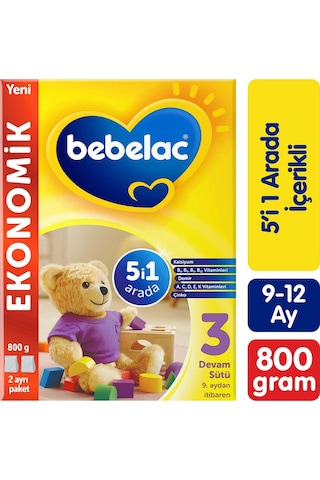 Bebelac 3 Çocuk Devam Sütü 800 G