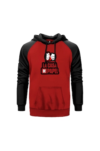 La Casa De Papel With El Professor Gri Renk Reglan Kol Sweatshirt