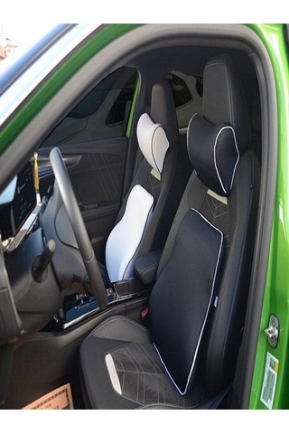 Araç Içi Visco Boyun Ve Sırt Bel Destek Yastığı Siyah Uyumlu