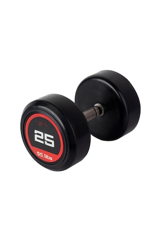 Ss Spor 25 KG Profesyonel Olimpik Kauçuk Dambıl Çift