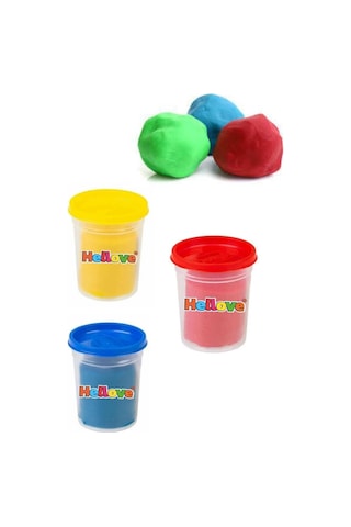 Oyun Hamuru 2 Adet Oyun Hamuru Play Dough 2 X 100 Gram Rengarenk Hamur