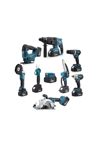 Chelikbei EEA388 Akülü 9'lu Set