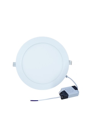 Borled12W Yuvarlak Sıva Altı Led Panel 3000K -Günışığı..