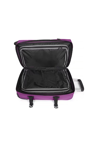 Eastpak Kabin Boy Valiz Ultra Hafif, Geniş Hacimli, Dayanıklı Kumaş, Sessiz Tekerlekli Ek0a5ba75s81 Mor