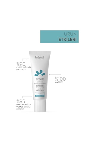 Babe Essentials Hydro 24H Cream-Gel 50ml - Ferahlatıcı Krem-jel Dokulu Nemlendirici Krem