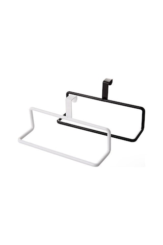 Skycity Beyaz Demir Mutfak Dolap Kapaklı Havlu Asıcı - Pratik, Sabit Kurulum, Küçük Mekanlar İçin Çok Amaçlı Diğer