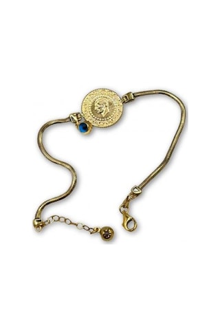 AgaKulche Balık Sırtı Çeyrek 5,93 G Altın Bileklik