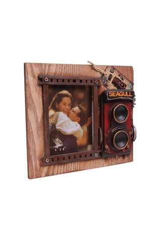 Dekoratif Metal Çerçeve Fotoğraf Makinesi Dekorlu Hediyelik Arbltgs5j6vj0rks3m4