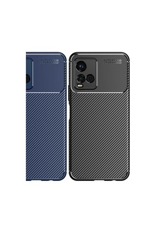 Zore Vivo Y33s Kılıf Omsy Negro Silikon Kapak - Siyah
