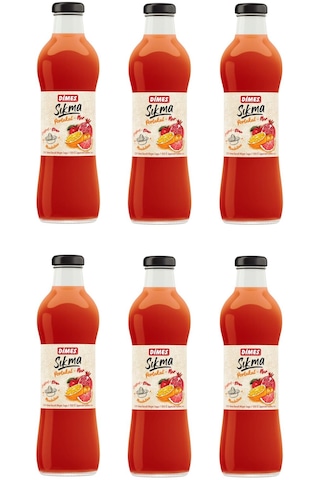 Dimes Sıkma %100 Portakal - Nar Suyu 700 Ml X 6 Adet