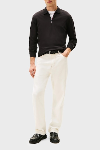 Tommy Hilfiger Erkek Polo Yaka Sweat Mw0mw40302 Bds Siyah Siyah