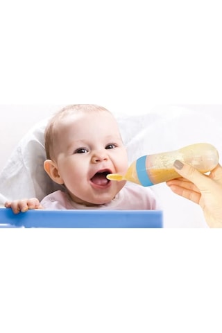 Sıkmalı Kaşık 806 Mavi