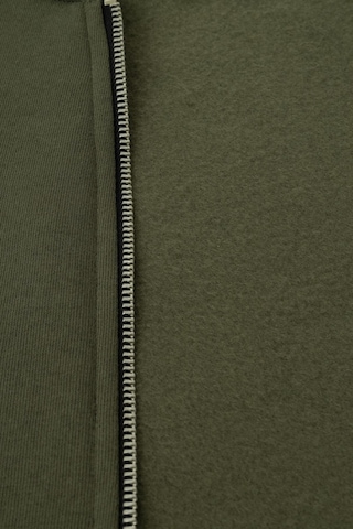 Mysport My Sport 5018 Erkek Yumuşacık Kapüşonlu Organik Pamuk Kanguru Cepli Regular Haki Sweatshirt Haki