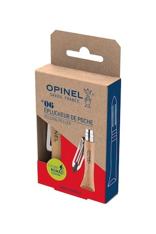 Opinel Soyma Bıçağı No. 06, Katlanabilir, Sap Kayın Ağacından Üretilmiştir, Bıçak Uzunluğu 6,0 Cm, 254602 Genel