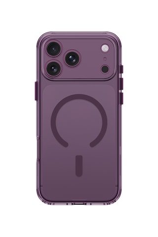 Apple iPhone Uyumlu 18 Pro Max Kılıf M-safe Özellikli Kamera Korumalı Amazingthing Minimal Lens Serisi Kapak Mor